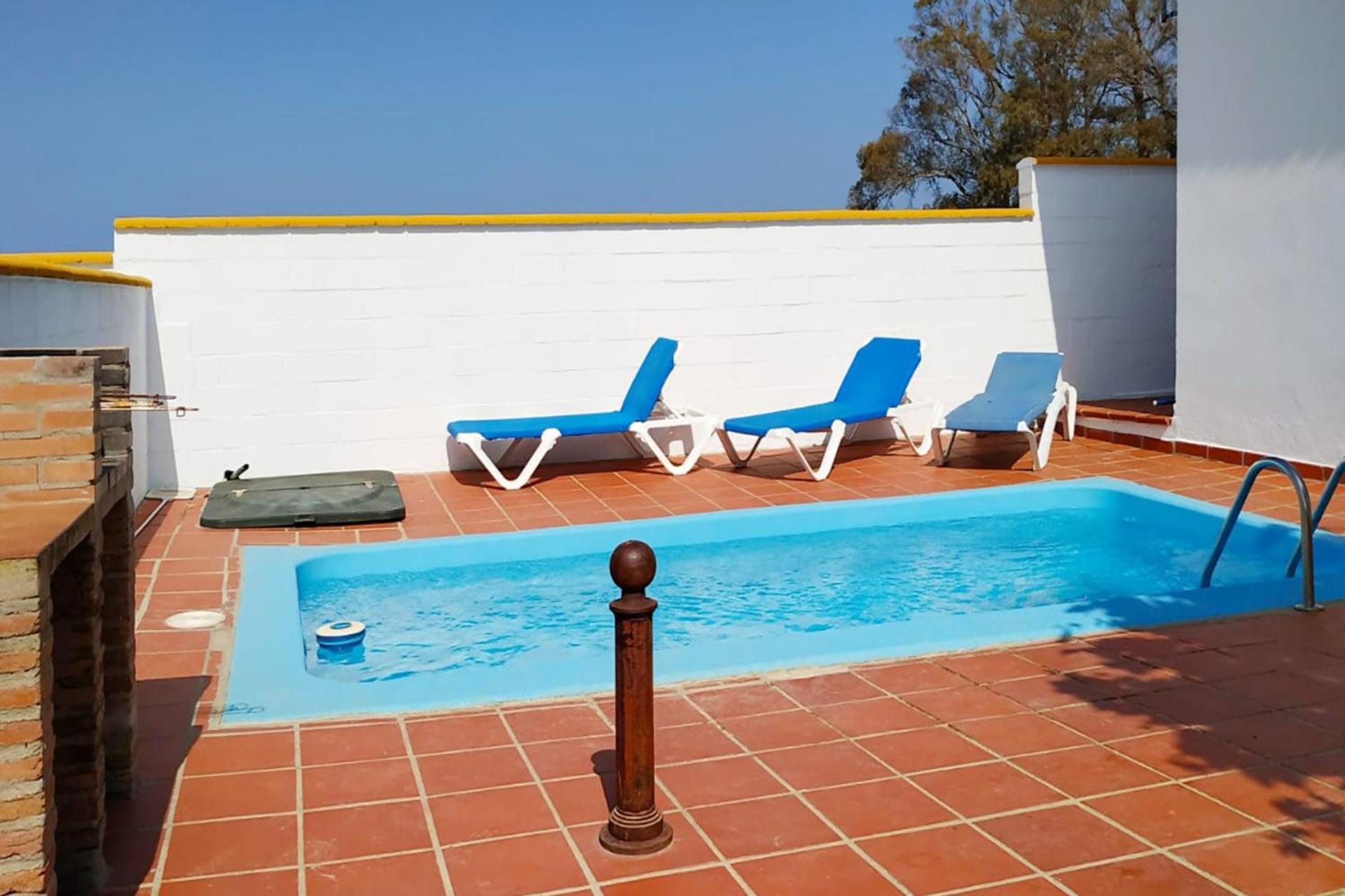 Chalet Chaparrillo Conil Alquileres Atardecer Cadiz Exterior photo